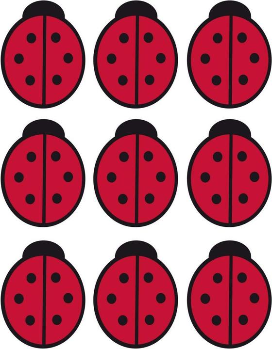 Produktbild Trenddeko Rotes Mariechenkäferset (22 x 28 cm, 31 x 40 cm)