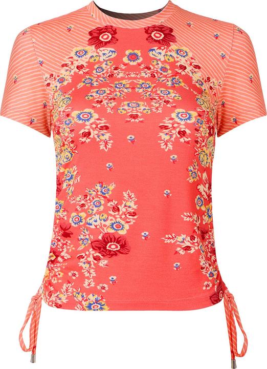 Joe Browns Floral Print Rouched Jersey Top