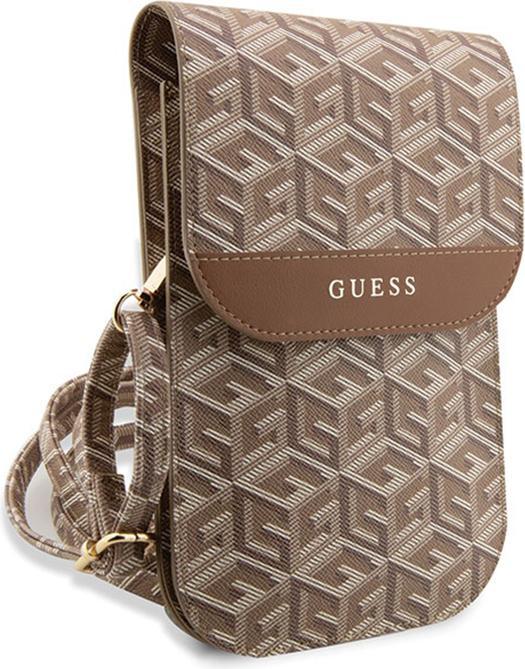 Immagine prodotto Guess Borsa telefonica G Cube in PU - marrone