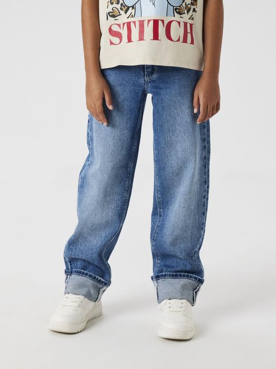 Actual product image Name it Nkfrose Straight Fold Jeans 4224-Az Noos (164)
