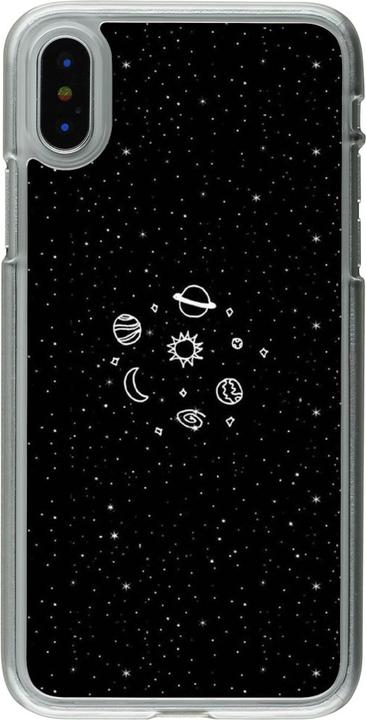 Image du produit PhoneLook Coque transparent Space Doodle (Apple iPhone XS, Apple iPhone X)
