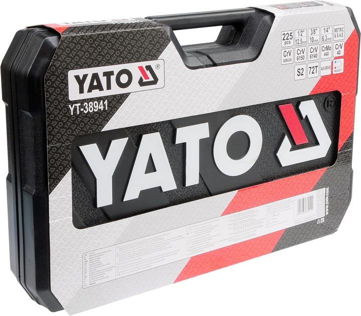 Produktbild Yato YT-38941 Mechanik-Werkzeugsätze (225 Teile)