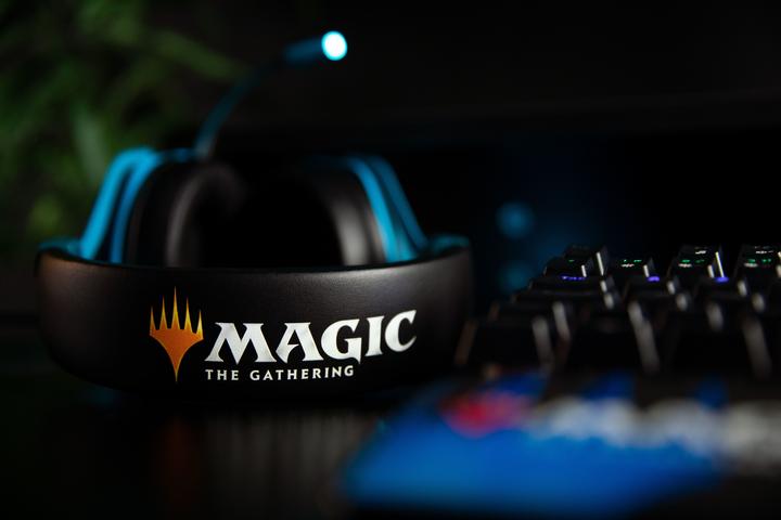 Immagine prodotto Konix Casque Gaming 7.1 Bleu - Magic The Gathering (Cablato)