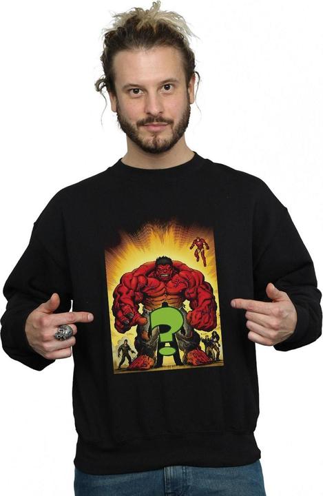 Produktbild Who Is The Red Hulk Sweatshirt (4XL)