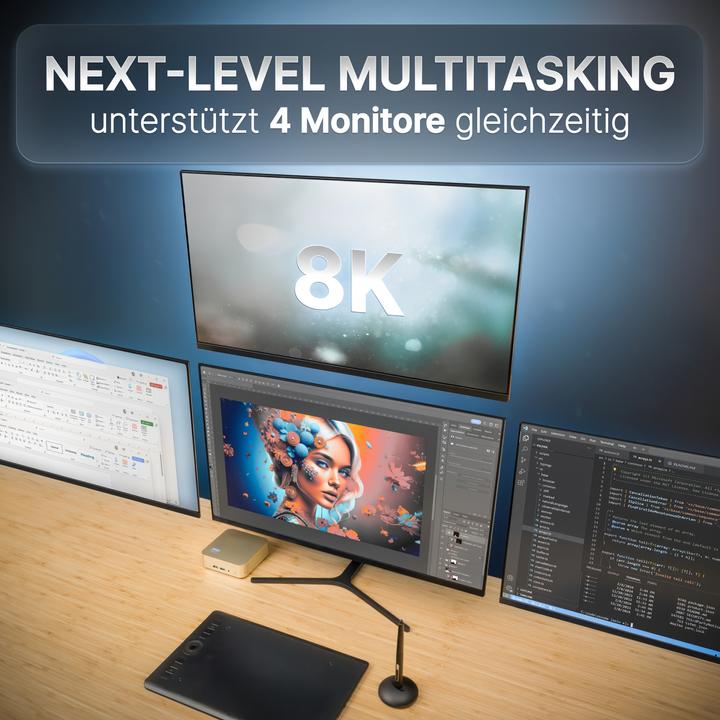 Image du produit Concept International NUC 13i5HL-W11P-512/2x8W6E (Intel Core i5-13420H)