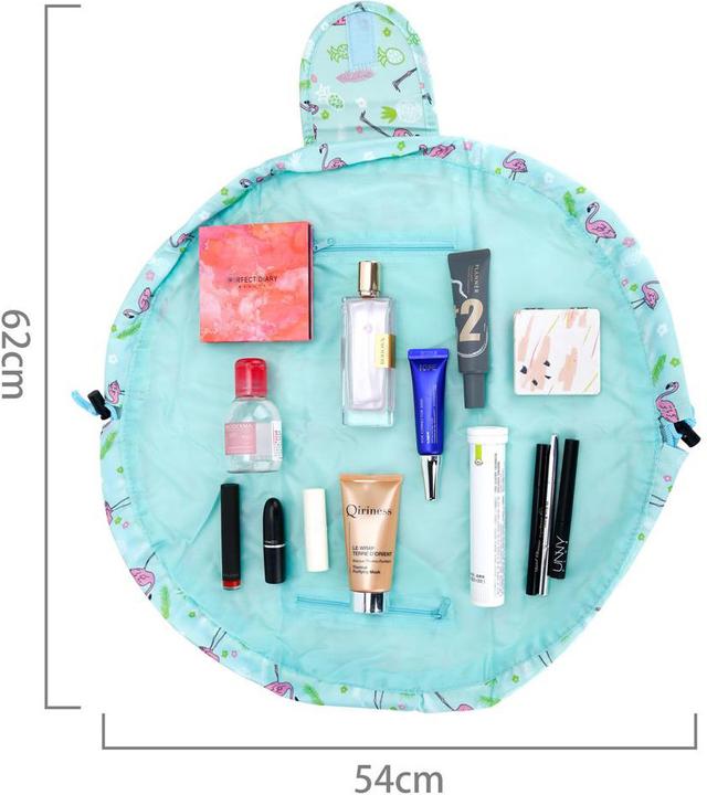 Image du produit Intirilife Trousse de toilette en VERT ROSA FLAMINGO