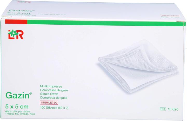 Immagine prodotto Gazin Mullkompresse 5x5cm 8fach steril
