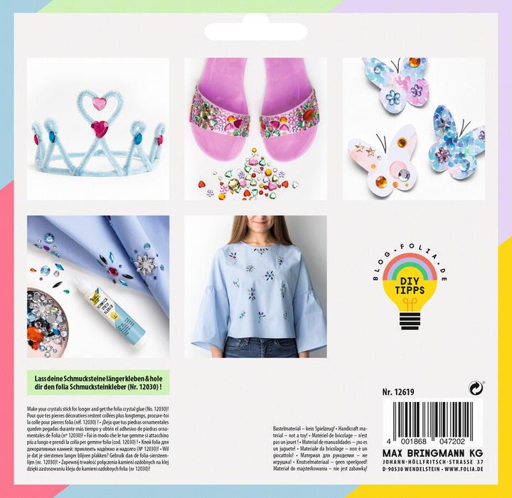Produktbild Folia Deko Schmuckstein-Set