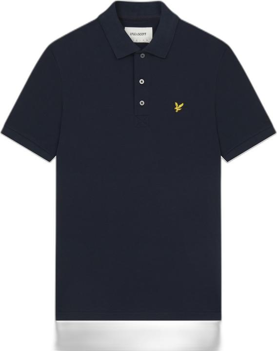Lyle and Scott Einfarbiges Poloshirt