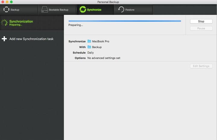 Produktbild Intego Personal Backup 10.9 (1 User, unbegrenzt)