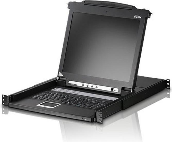 Image du produit Aten CL1008M (CH) Commutateur KVM LCD, USB-PS/2, VGA