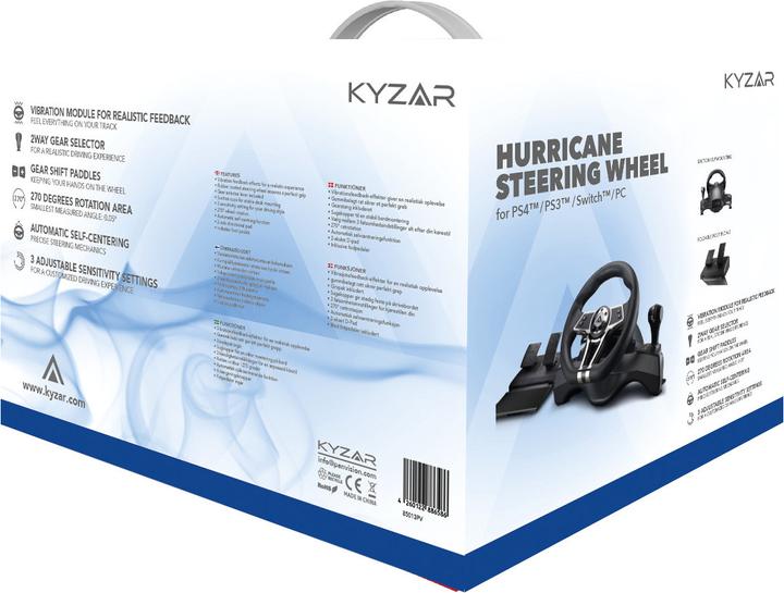 Image du produit Kyzar Molette de direction Playstation (PS3, PS4, Switch, PC)