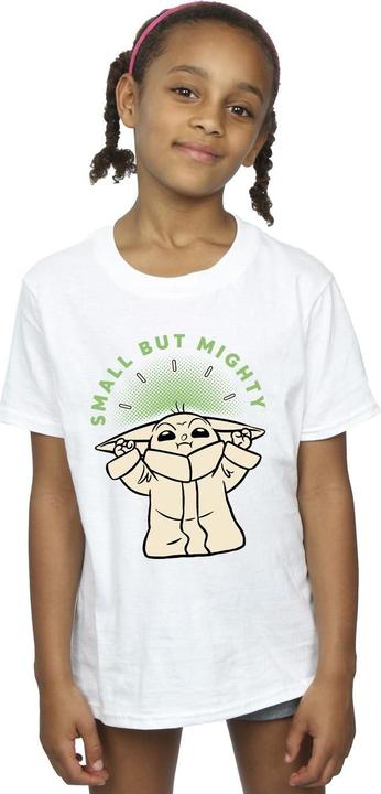 Immagine prodotto Star Wars The Mandalorian Small But Mighty Grogu Maglietta Ragazze (140, 146)