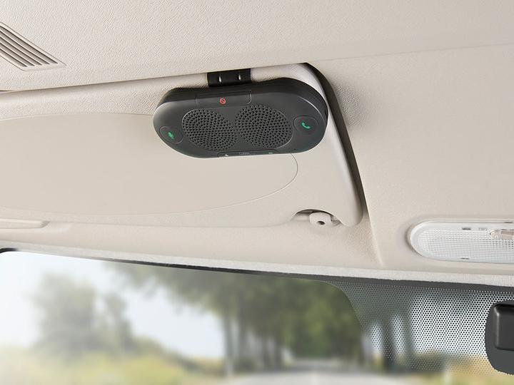 Image du produit Callstel Haut-parleur stéréo pour voiture avec Bluetooth (compatible avec Siri et Google) (18 h, Fonctionnement sur batterie)