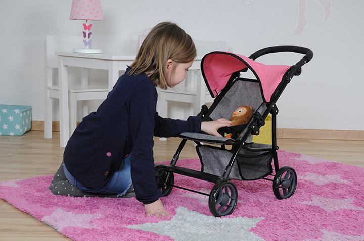 Immagine prodotto Knorrtoys Puppenbuggy Liba - jeans grey