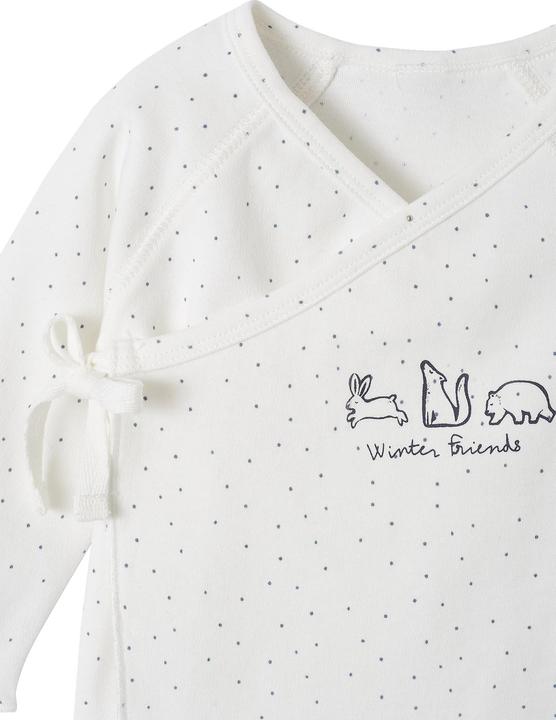Vertbaudet Baby Wickeljacke, Bio-Baumwolle Oeko-Tex