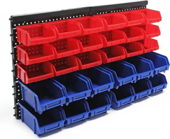 Produktbild Wiltec Stapelboxen (16.5 x 10.5 x 8 cm, 9 x 10.5 x 5.5 cm)