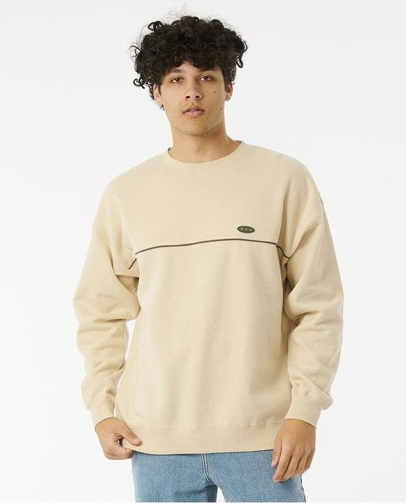 Rip Curl Sweatshirt mit Rundhalsausschnitt und Print (L)