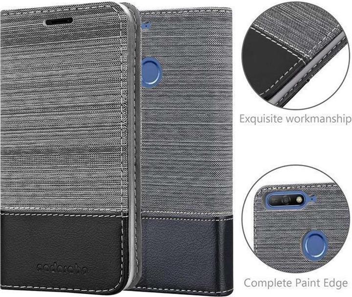 Actual product image Cadorabo Book Jeans Optics Cover (Huawei Y6 Prime (2019))