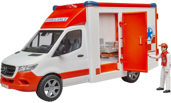 Bruder MB Sprinter ambulance with driver