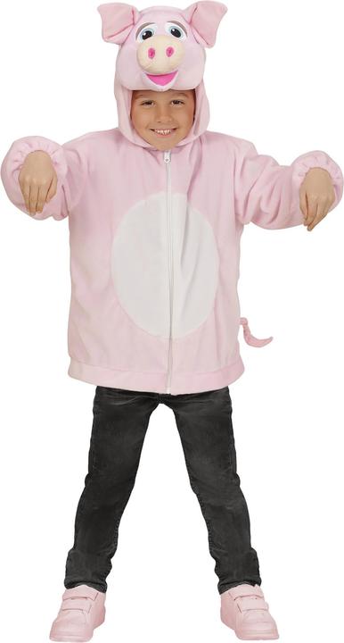 Produktbild Widmann SCHWEIN SOFT PLÜSCHKOSTÜM (Jacke mit Kapuze), 104 cm / 2-3 Years (98)