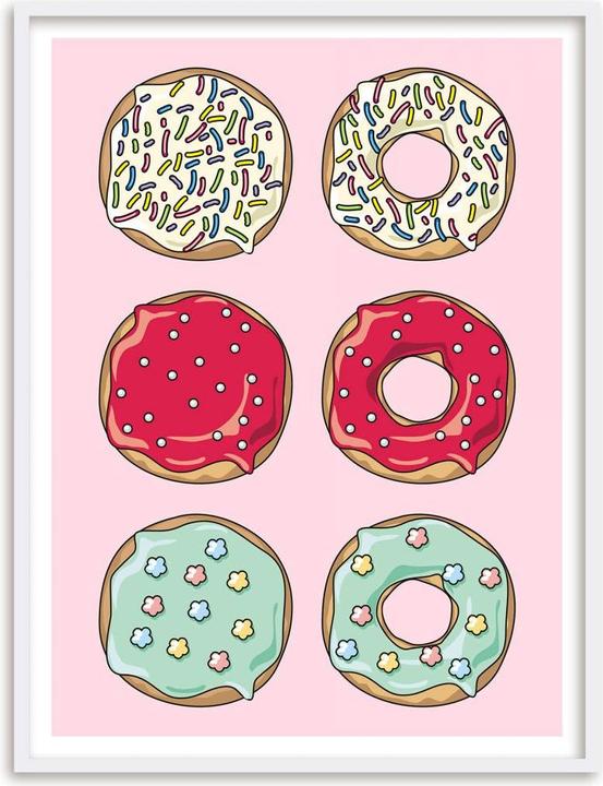Image du produit Trenddeko Donuts 02 (60 x 80 cm)