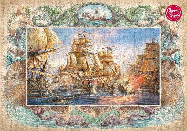 Actual product image Cherry Pazzi Puzzle sea battle 2000 pieces (2000 pieces)