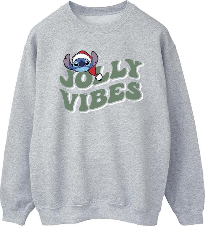 Actual product image Disney Mens Lilo & Stitch Jolly Chilling Vibes Sweatshirt (XL)