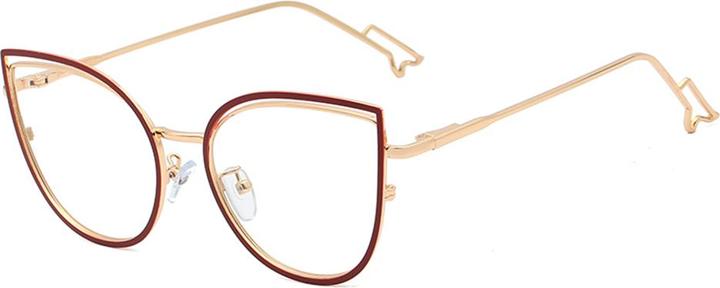 Produktbild Techsuit - Anti-Blue Light Glasses Reflex Metal (F95597-C8) - Butterfly - Red