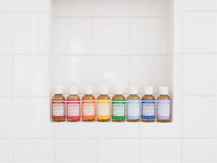 Actual product image Dr. Bronner's 18-IN-1 Baby Mild (Liquid soap, 60 ml)