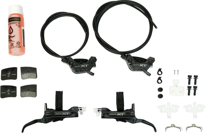 Immagine prodotto Shimano XT BR-M8220 con kit di aggiornamento BL-M8200 (Anteriore + Posteriore, Set freni, 4)