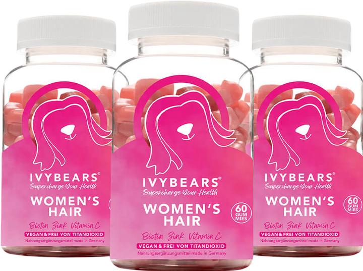 Immagine prodotto IVYBears Confezione da 3 mesi per donne (3 Pezzo/i, Gomme, 450 g)