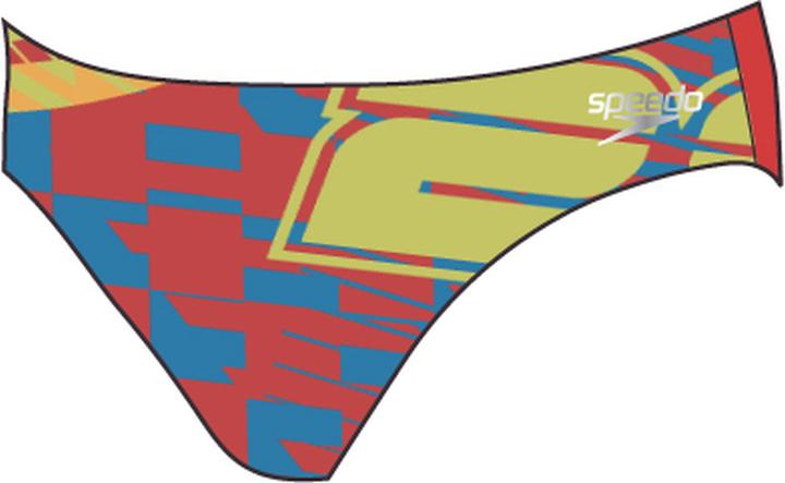 Speedo 6.5cm Allover Digital Brief