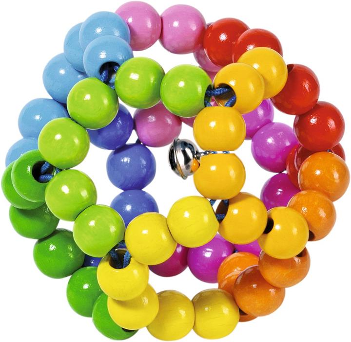 Produktbild Goki Greifling Elastik Regenbogenball