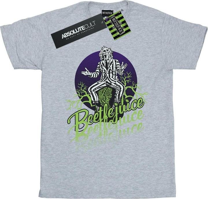 Beetlejuice Faded Pose Baumwolle Boyfriend TShirt