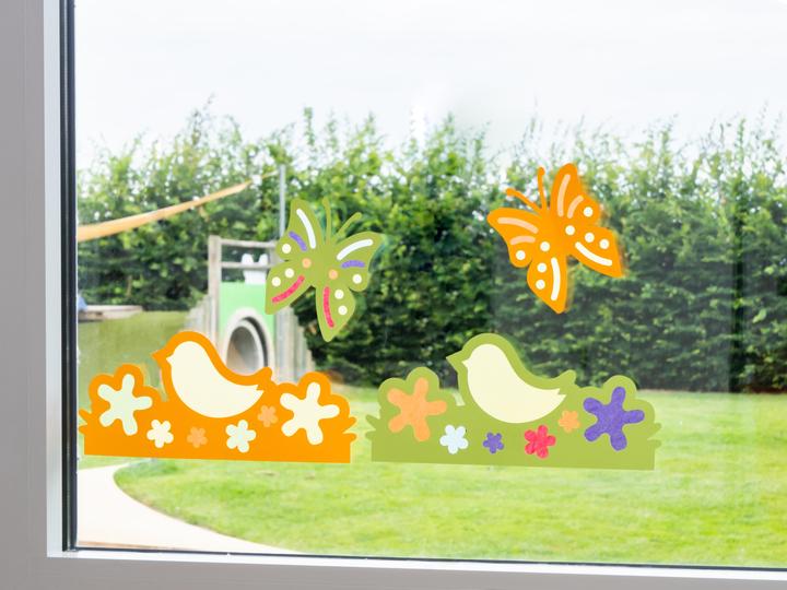 Produktbild Betzold Fensterbilder Frühling (22 cm)