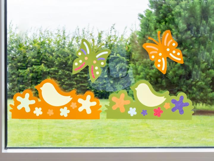 Produktbild Betzold Fensterbilder Frühling (22 cm)