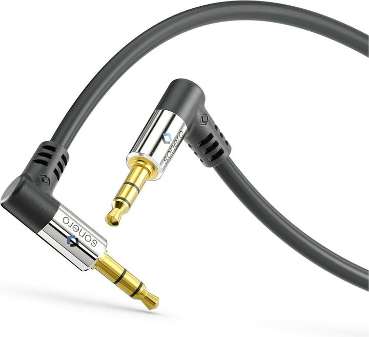 Produktbild Sonero Audio-Kabel 3.5 mm Klinke - 3.5 mm Klinke 0.5 m (0.50 m, 3.5mm Klinke (AUX))