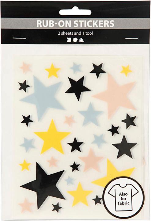 Image du produit Creativ Company Autocollants à gratter Étoiles, 2 feuilles