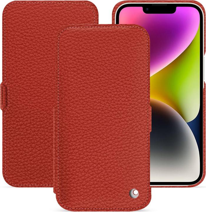 Actual product image Noreve Horizontal leather flap shell (Apple iPhone 15 Plus)