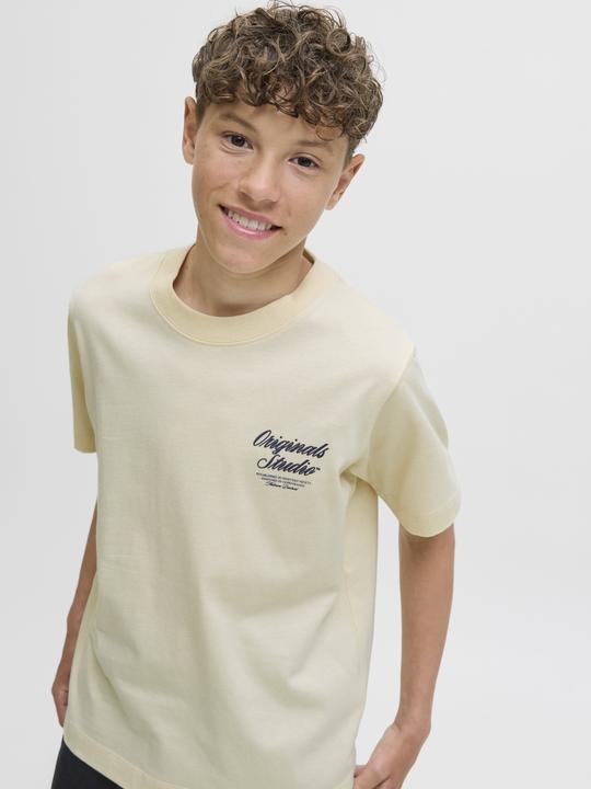 Actual product image Jack & Jones Jornorrebro Typo Tee Ss Crew Neck Sn Jnr (176)