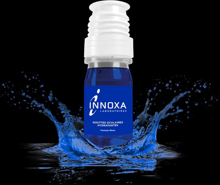 Actual product image Innoxa Blue eye drops (10 ml, Innoxa eye drops blue formula (10ml))