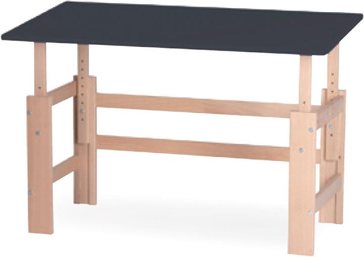 Image du produit Manis-h Manis h Bureau à hauteur réglable avec fonction d'inclinaison 140x65 Black (60)