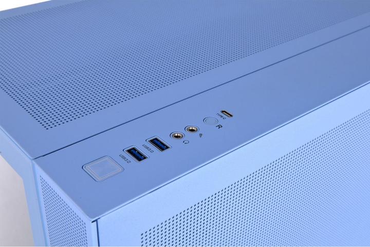 Produktbild Thermaltake View 380 TG ARGB Hydrangea Blue (mATX, Mini-ITX, ATX)