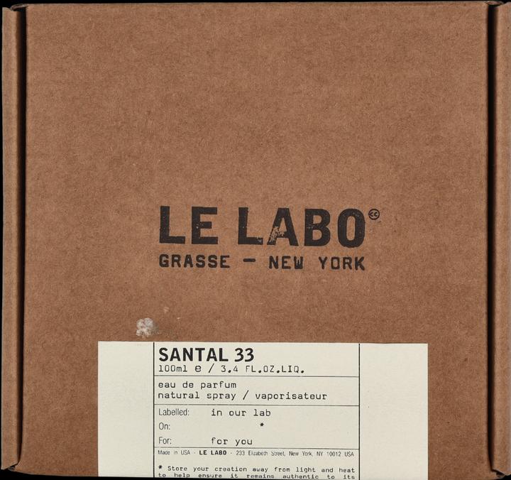 Produktbild Le Labo Santal 33 Eau de Parfum 100 ml Unisex (Eau de Parfum, 100 ml)