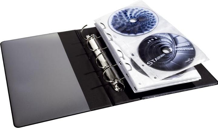 Actual product image Durable CD/DVD sleeves for ring binders set (CDs, Plates)