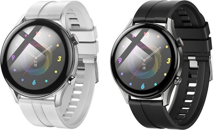 Produktbild Hoco Headphone with microphone smartwatch with call function Y7 Pro silver