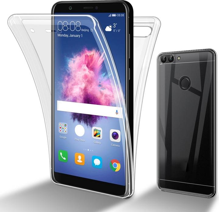 Immagine prodotto Cadorabo Custodia TPU con scafo a 360 gradi (Huawei P Smart (2018), Huawei Enjoy 7S)