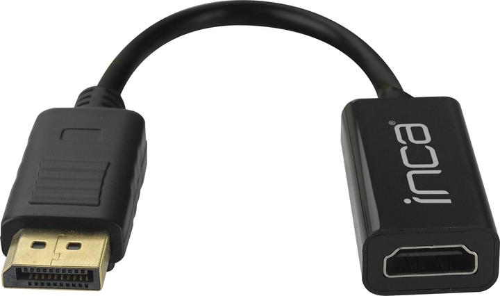 Actual product image Inca Adapter DisplayPort IDPH-07 1.4 > HDMI, 4K, 0.2m retail (20 cm)