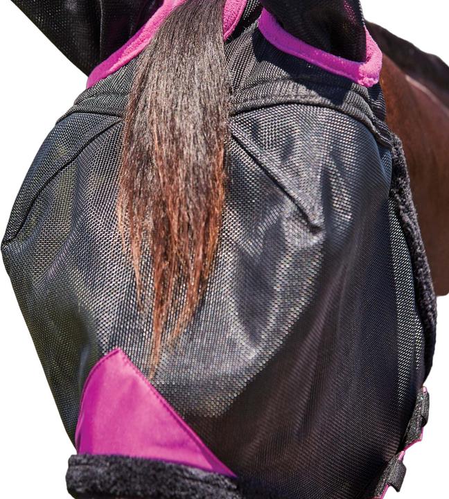 Actual product image Weatherbeeta Comfitec Deluxe Mesh Durable Horse Fly Mask With Ears